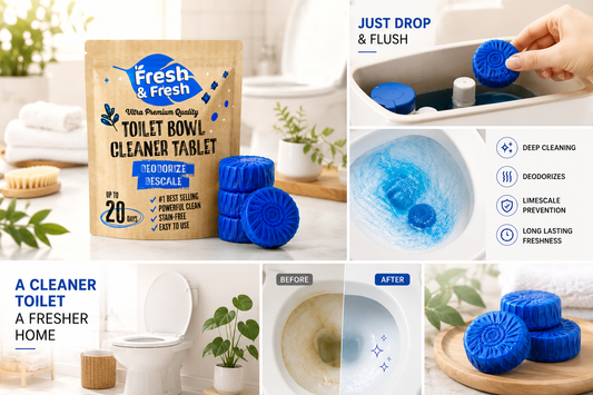 Fresh & Fresh Toilet Bowl Cleaning Tablets (50 Tablets)