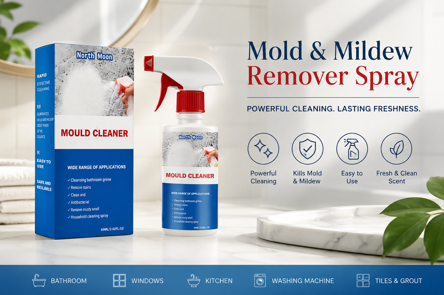 Mold & Mildew Remover Spray